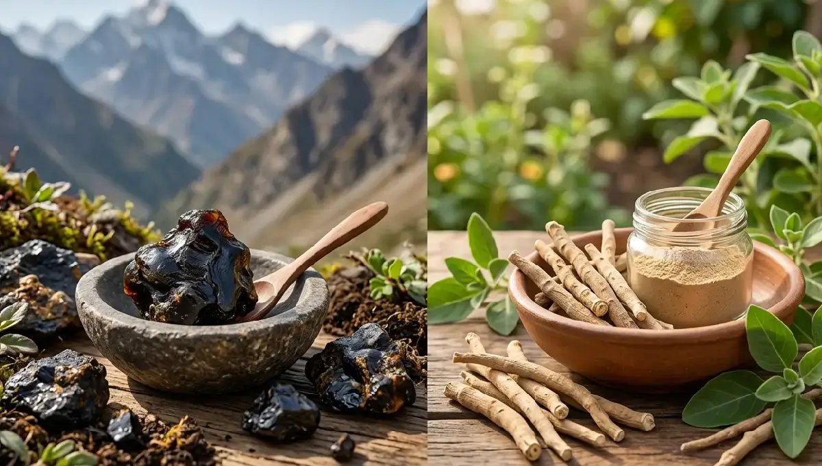 Shilajit vs Ashwagandha: Which is Better for Energy & Strength?